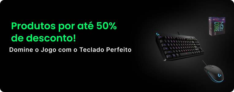 Produtos até 50% de desconto