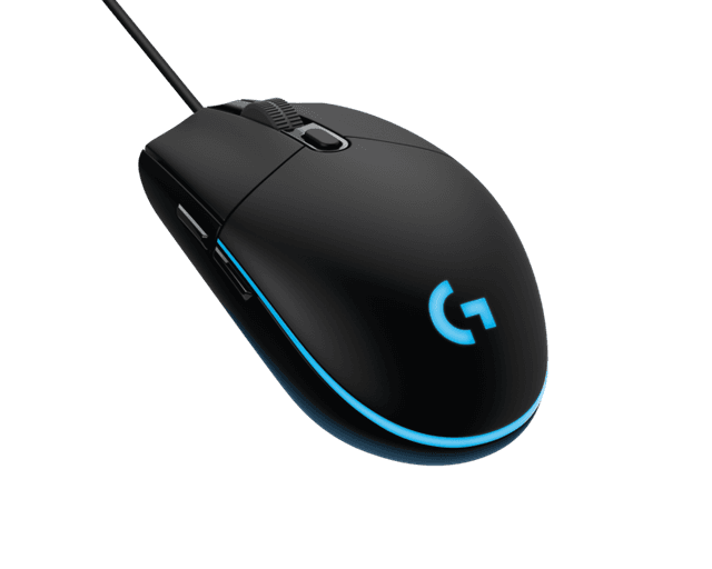 Mouse Gamer Logitech G203 LIGHTSYNC RGB, Efeito de Ondas de Cores, 6 Botões Programáveis e Até 8.000 DPI, Preto