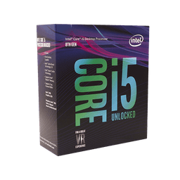 Intel Core i5-8600K Desktop Processor 6 Cores up to 4.3 GHz Unlocked LGA 1151 300 Series 95W