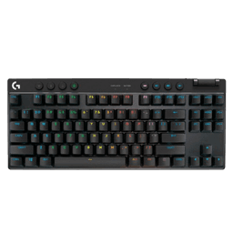 Teclado Mecânico Gamer Sem Fio Logitech G PRO X TKL LIGHTSPEED (Preto com Layout Americano)